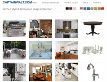 Tablet Screenshot of captainwalt.com